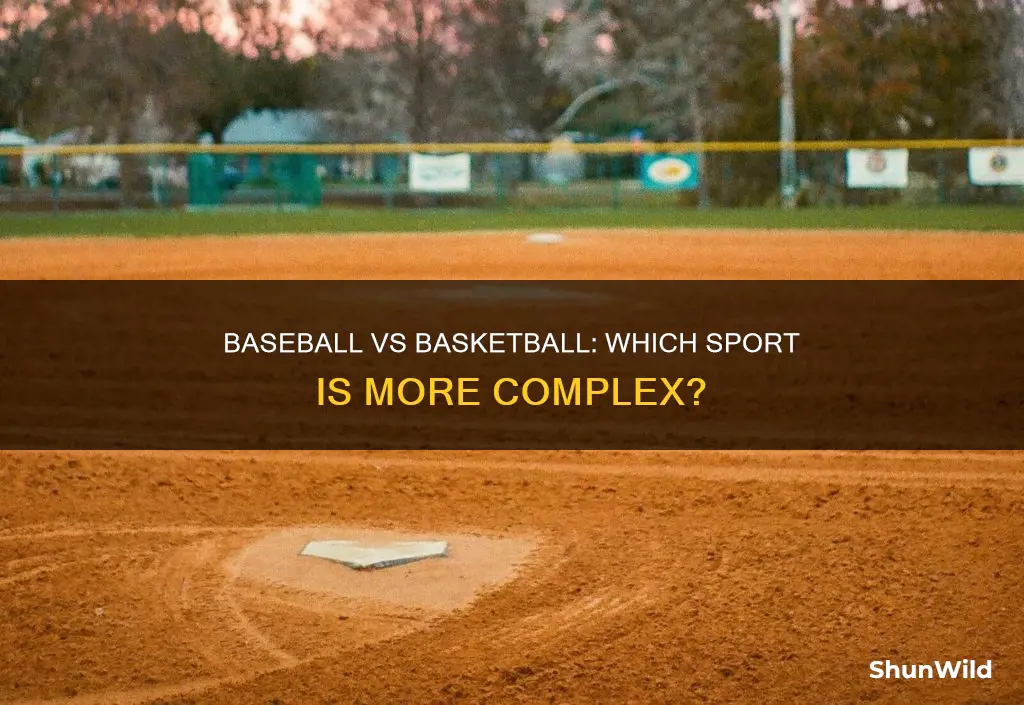is baseball or basketball harder