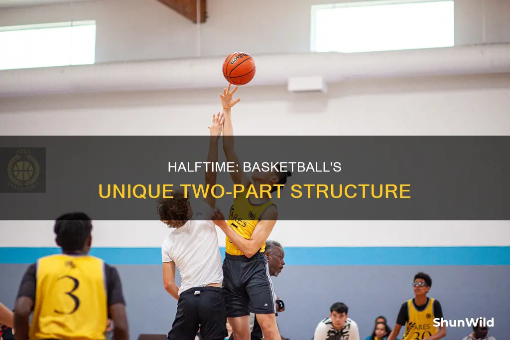 is basketball 2 halves or 4 quarters