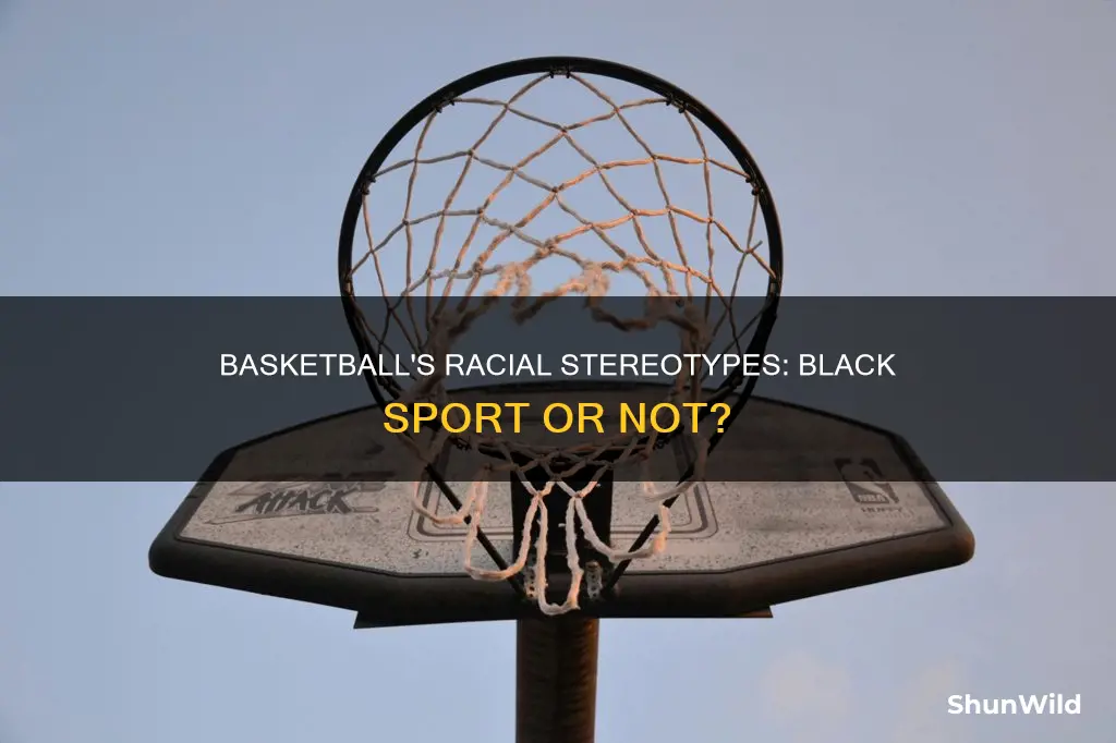 is basketball a black sport