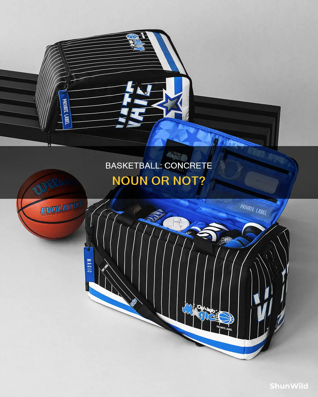 is basketball a concrete noun