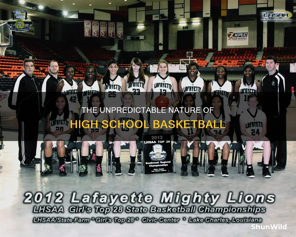 is basketball a flal sport in highschool