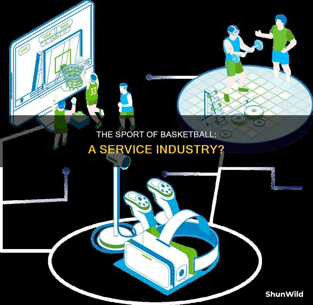 is basketball a service industry