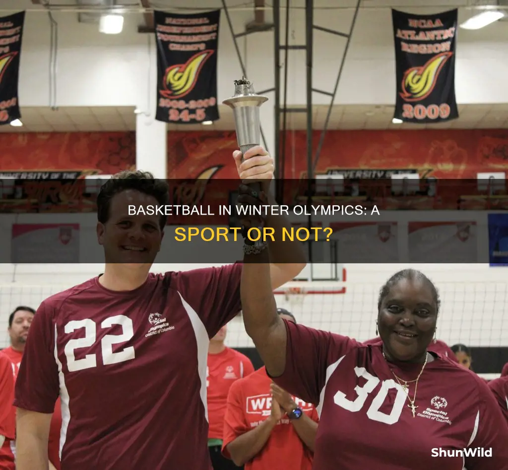is basketball a sport in the winter olympics