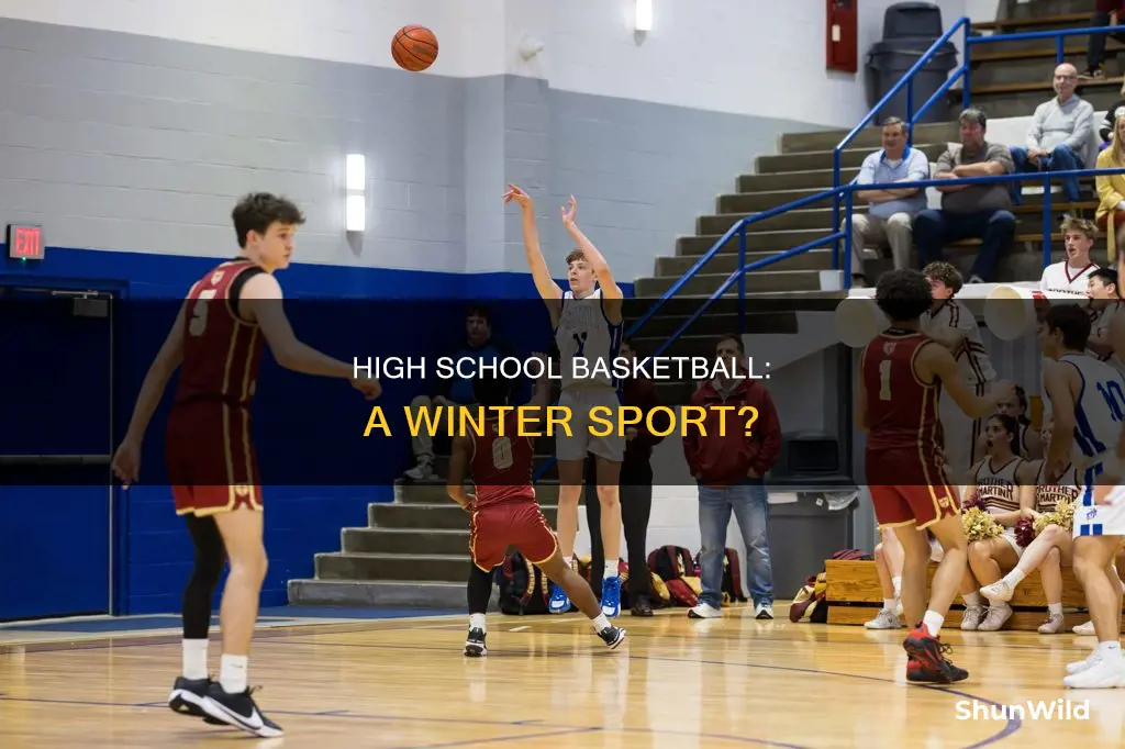 is basketball a winter sport in high school