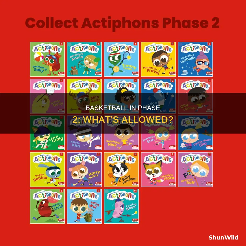 is basketball allowed in phase 2