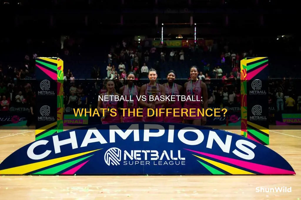 is basketball and netball the same thing