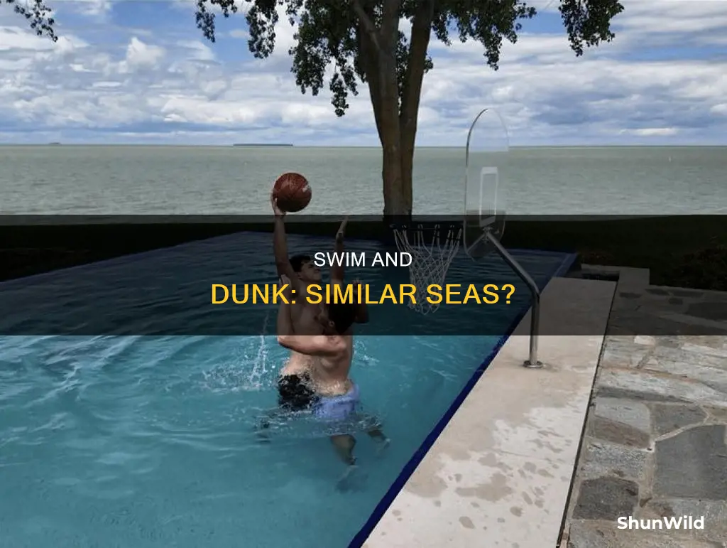 is basketball and swim the same sea