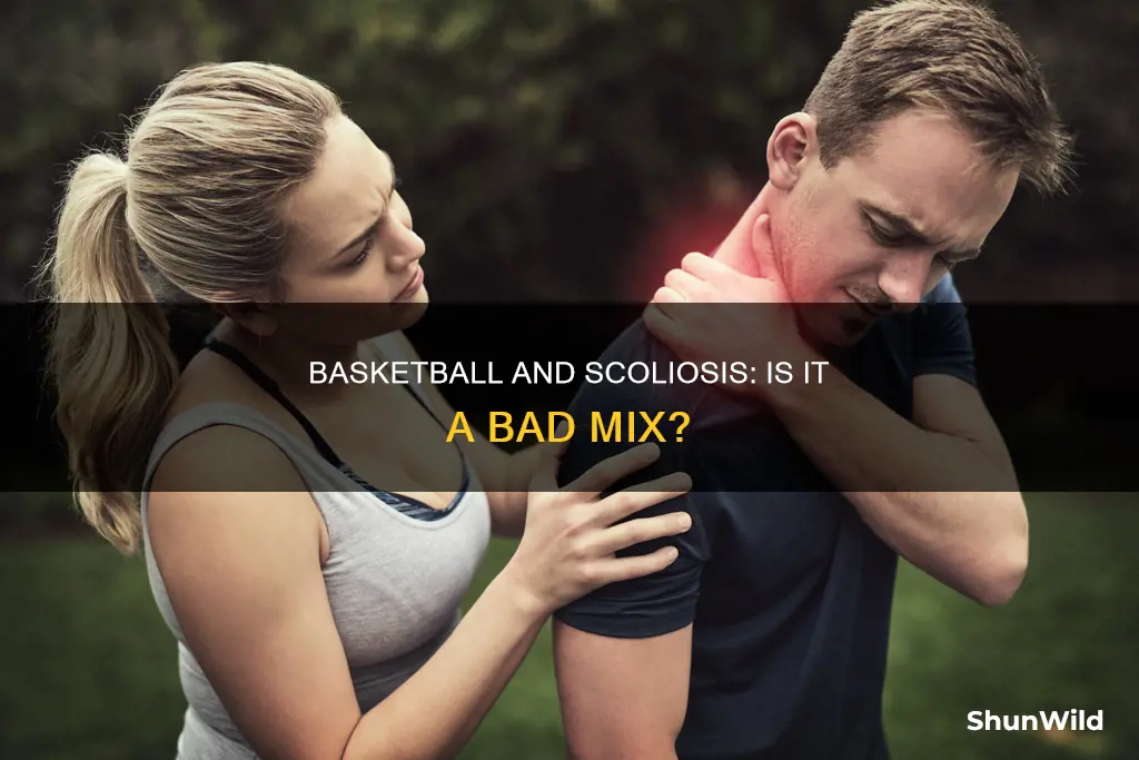 is basketball bad for scoliosis