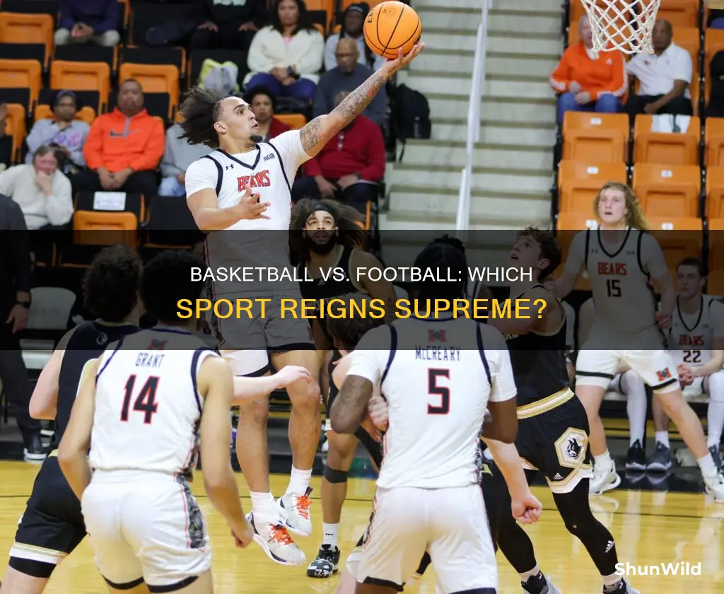 is basketball better than football debate