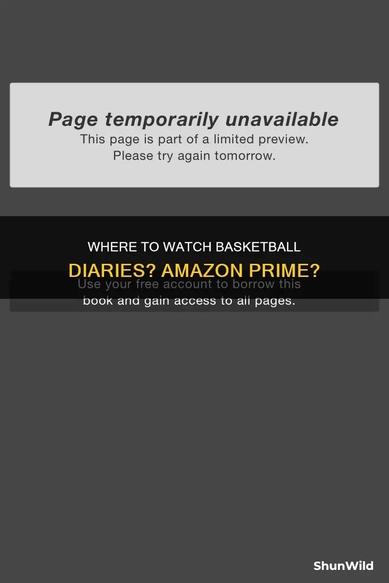 is basketball diaries on amazon prime