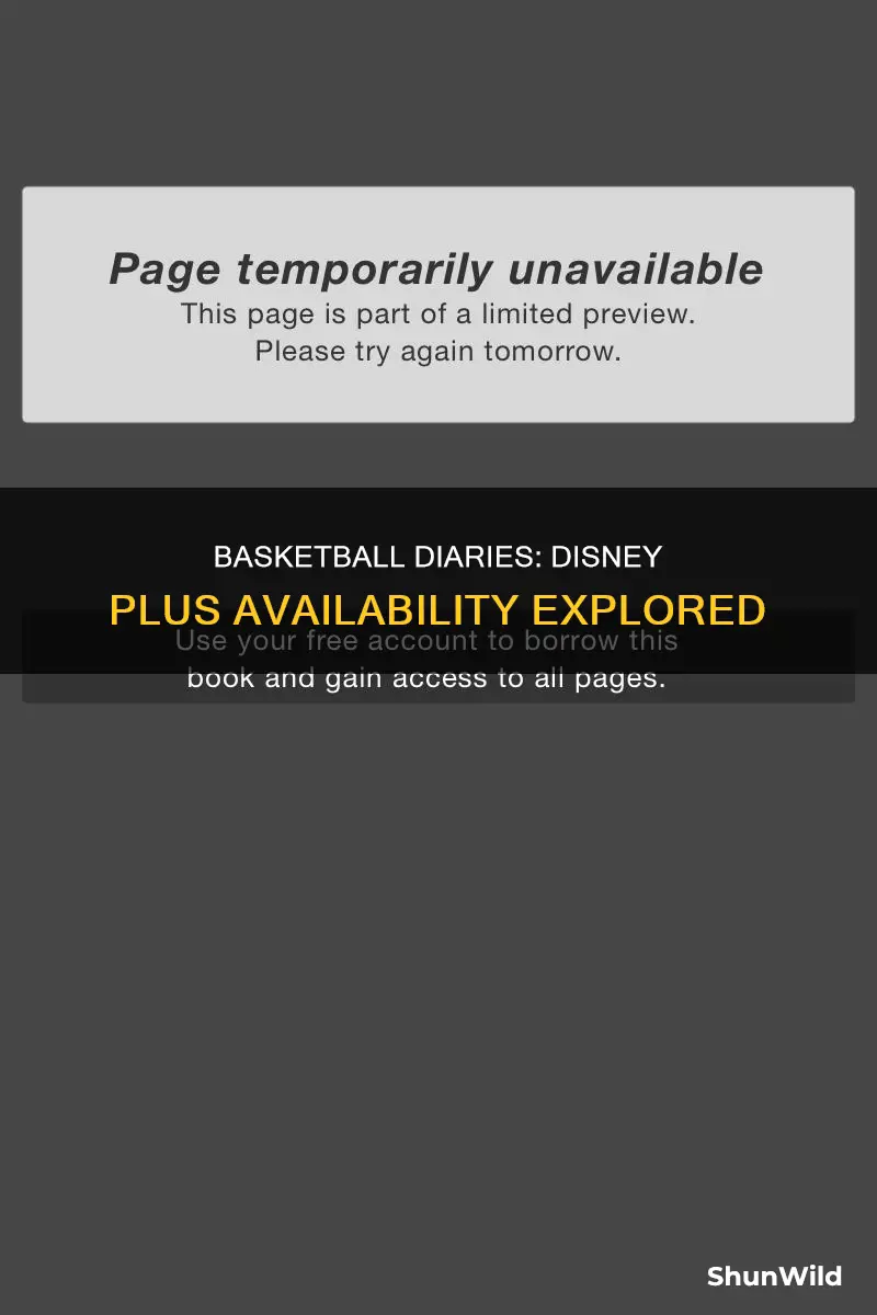 is basketball diaries on disney plus