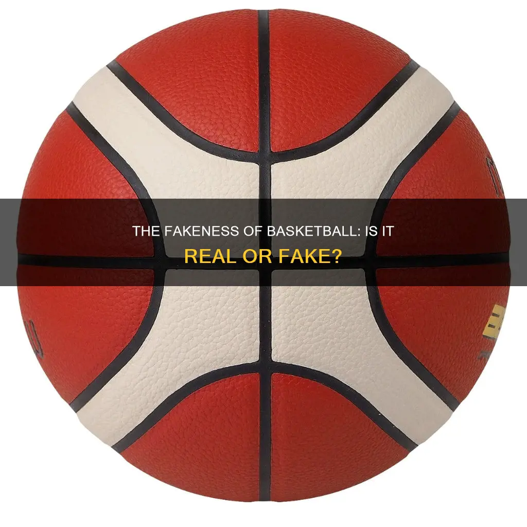is basketball fake