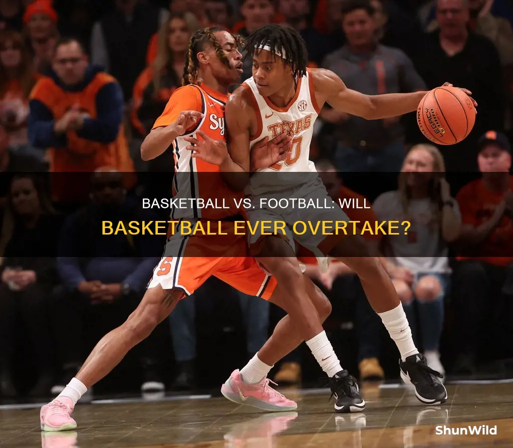 is basketball going to pass football in popularity