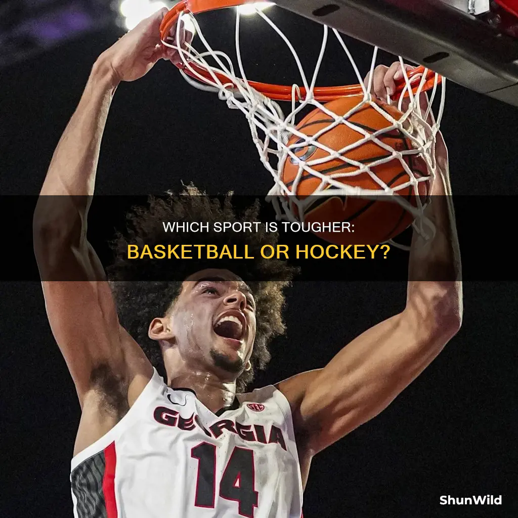 is basketball harder than hockey