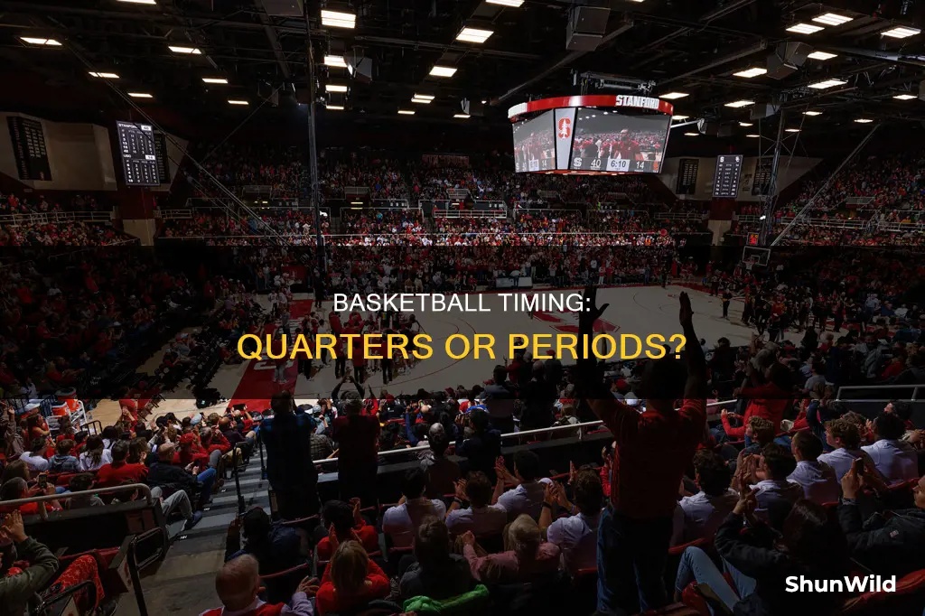 is basketball in quarters or periods