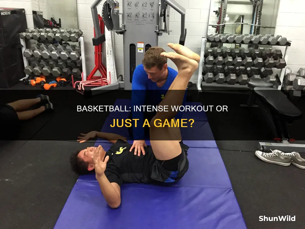 is basketball intense exercise