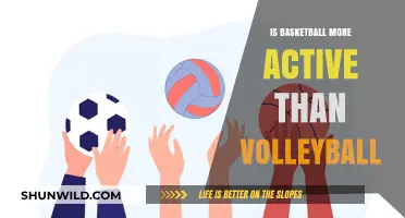 Which Sport is More Active: Basketball or Volleyball?