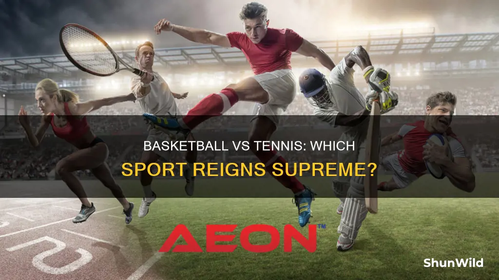 is basketball more popular than tennis