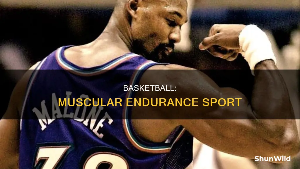 is basketball muscular endurance