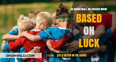 Luck in Sports: Basketball vs. Soccer