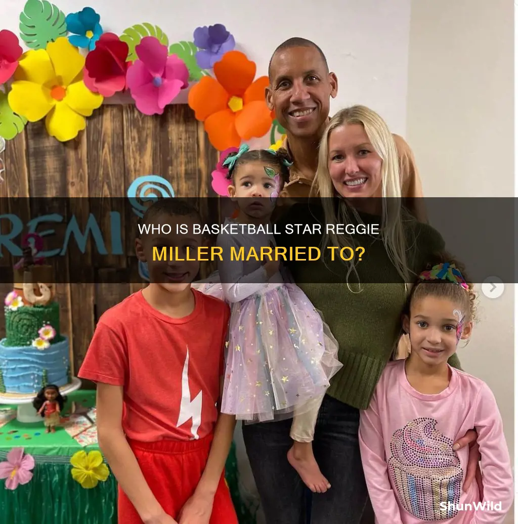 is basketball reggie miller married