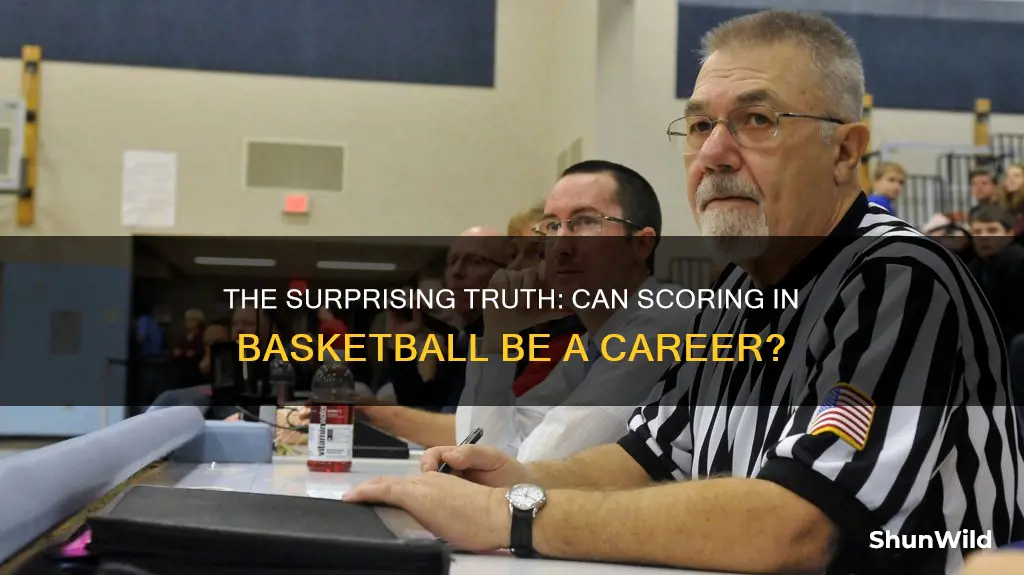 is basketball score keepers a job