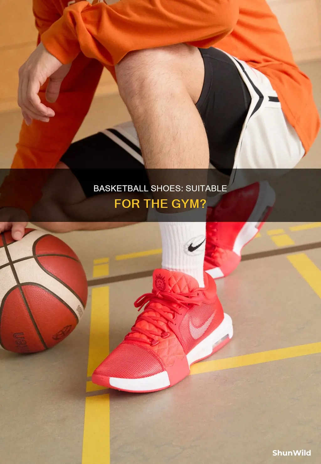 is basketball shoes good for gym