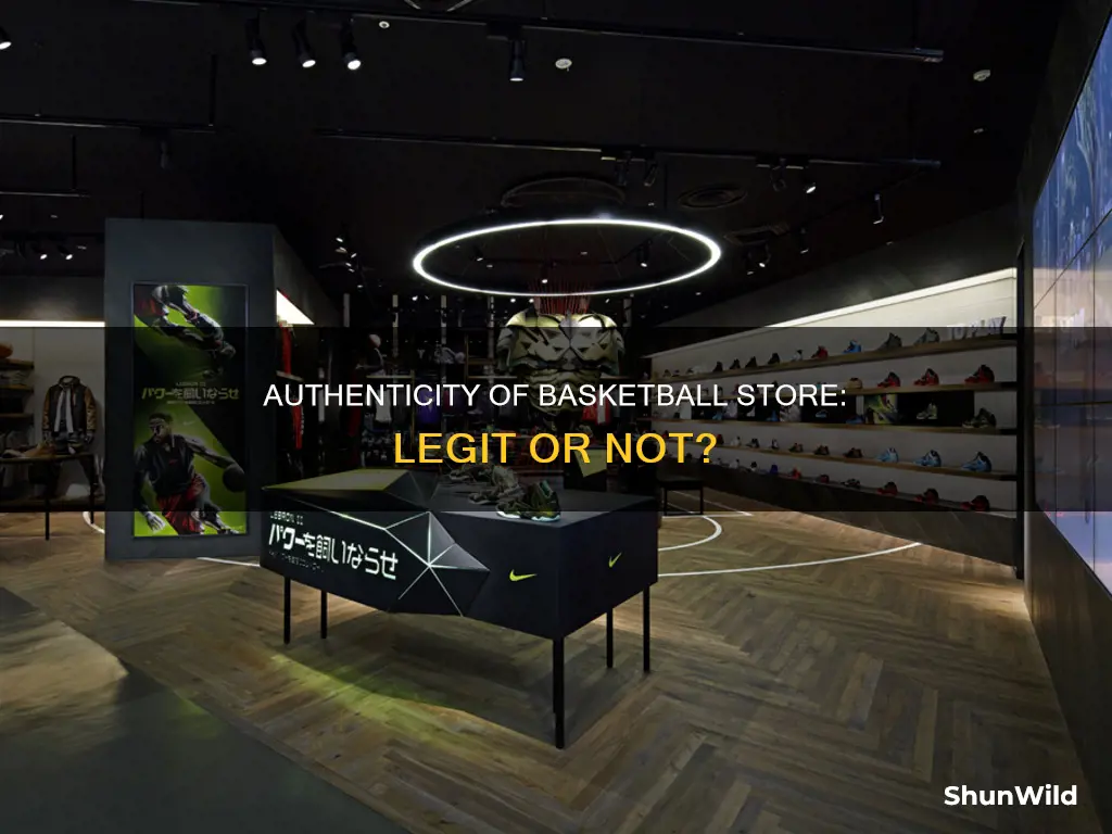 is basketball store legit