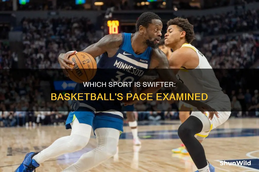 is basketball the fastest sport
