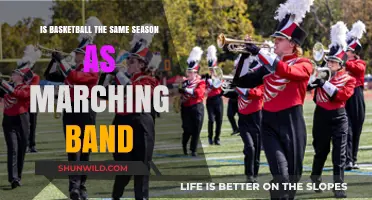 Marching Band and Basketball: Two Seasons, One School Year