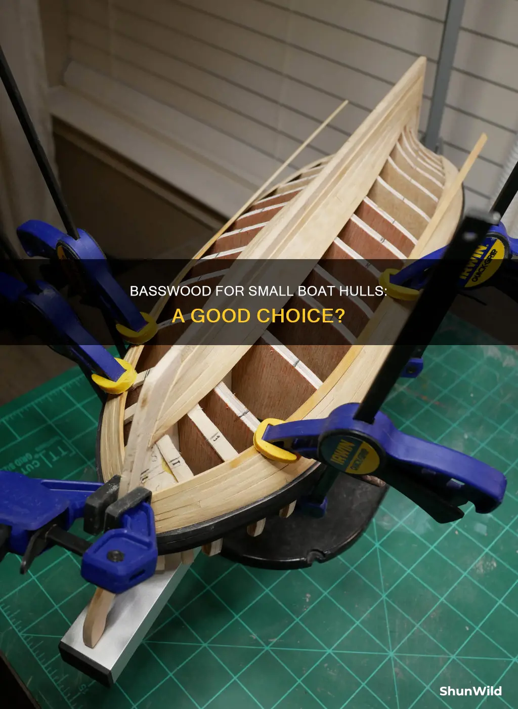 is basswood good for small boat hulls