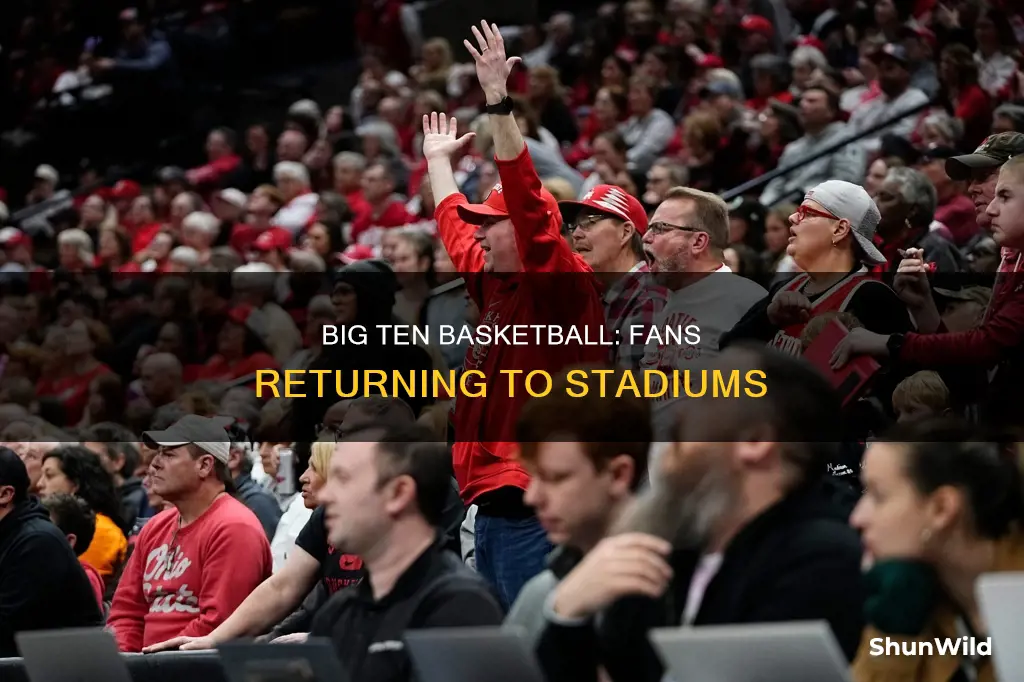 is big ten basketball allowing fans