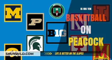 Where to Watch Big Ten Basketball: Peacock Streaming