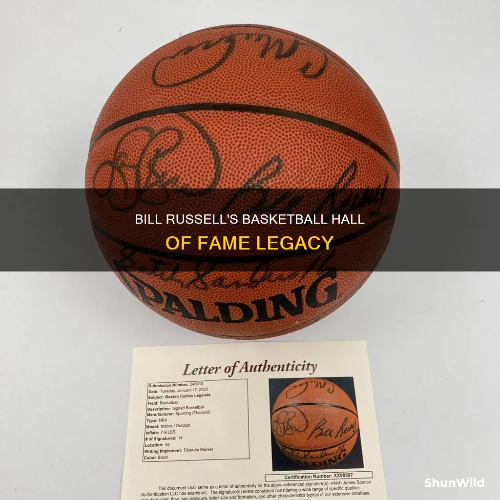 is bill russell in the basketball hall of fame
