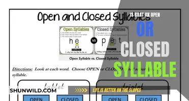 How to Determine if 'Boat' is an Open or Closed Syllable