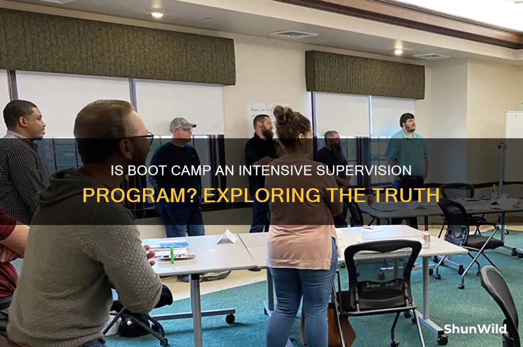 is boot camp an intensive supervision program