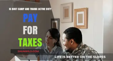 Boot Camp and Training Pay: Active Duty Tax Implications Explained