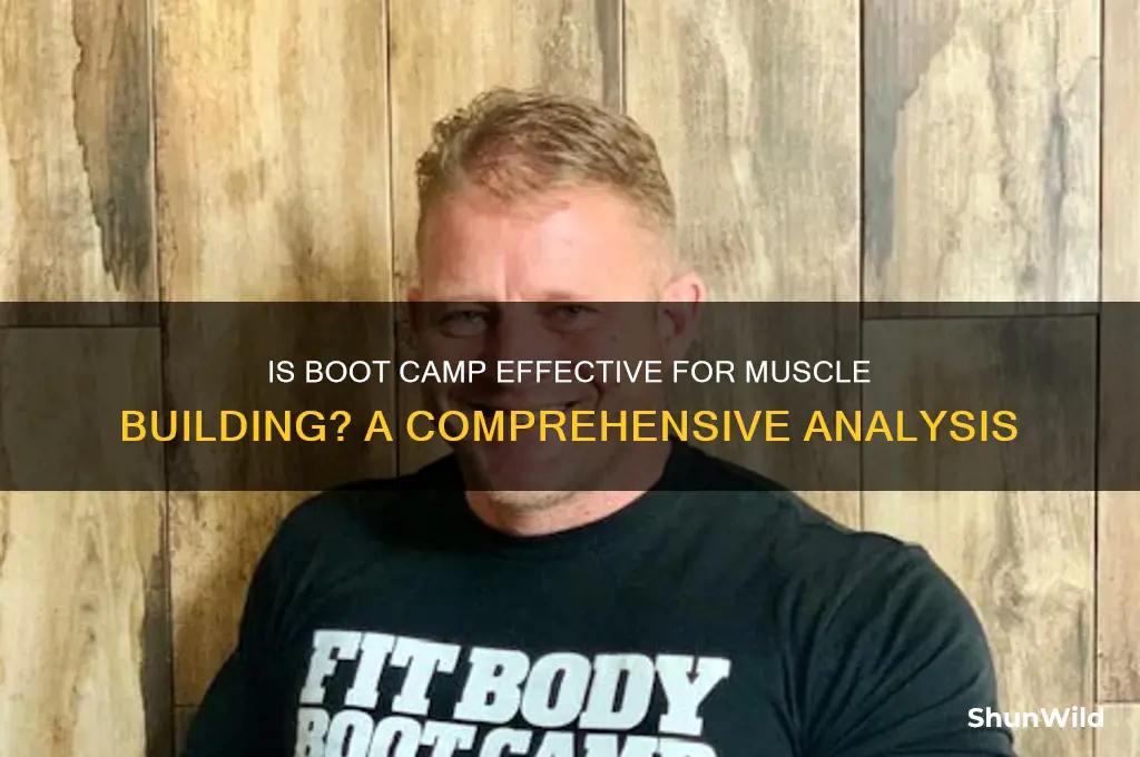 is boot camp good for building muscle