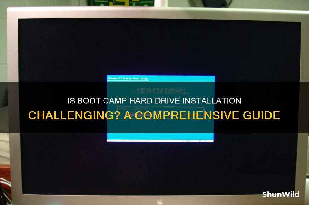 is boot camp hard drive