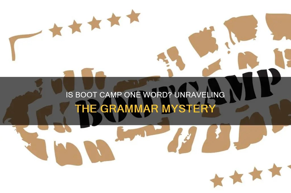is boot camp one word