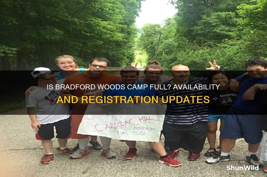 is bradford woods camp full