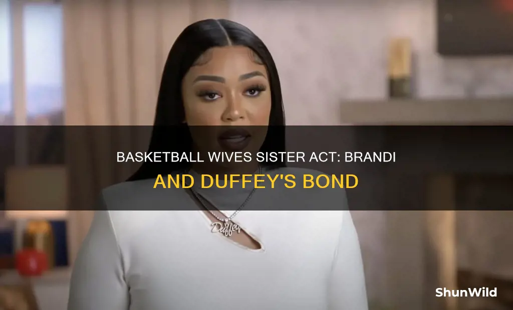 is brandi and duffey really sisters on basketball wives