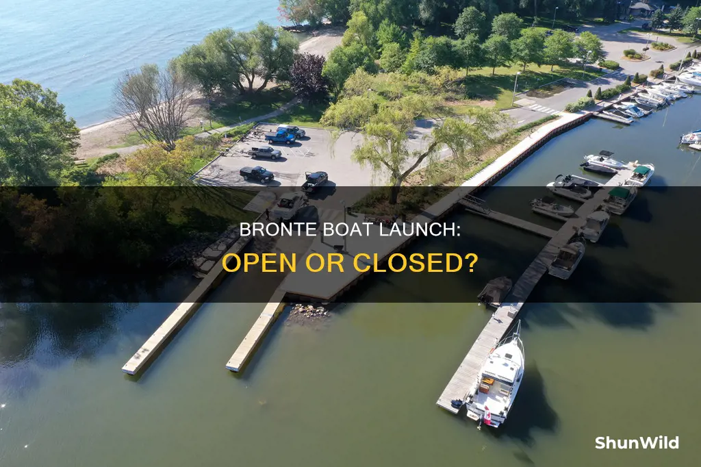 is bronte boat launch open