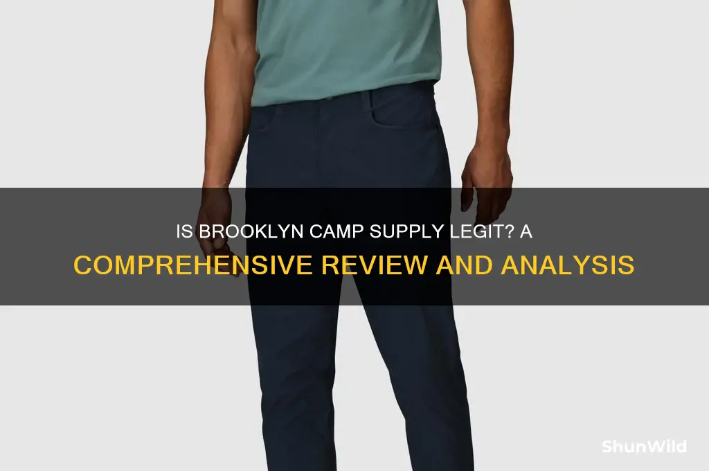 is brooklyn camp supply legit