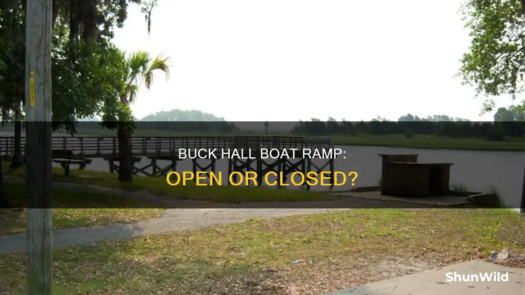 is buck hall boat ramp open