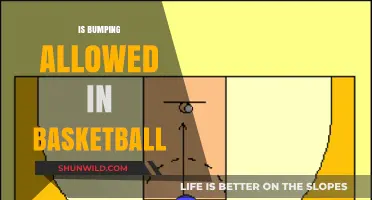 Bumping in Basketball: What's Allowed and What's Not