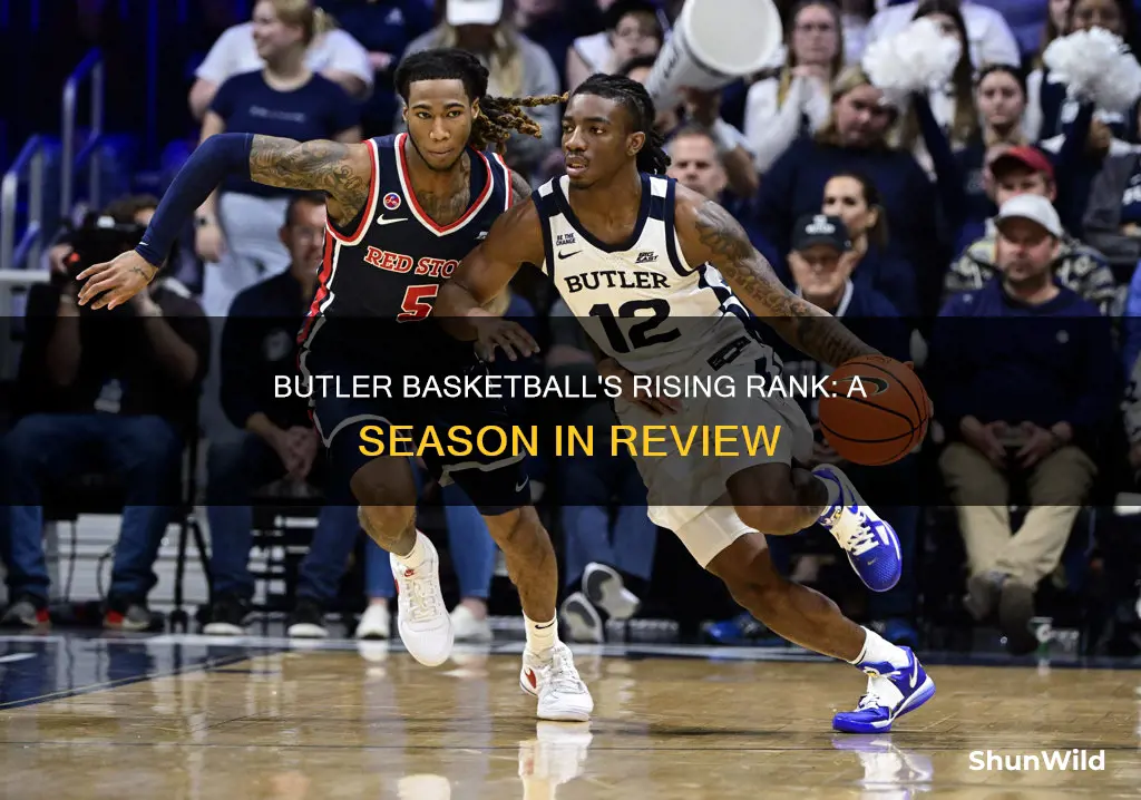 is butler basketball ranked