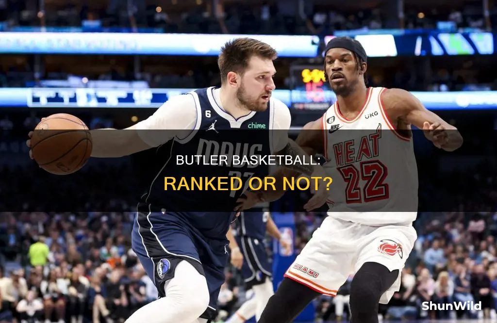 is butler basketball ranked