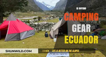 Buying Camping Gear in Ecuador: Tips, Costs, and Best Options