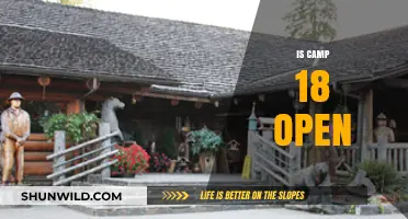 Camp 18 Status Update: Is It Open for Visitors?